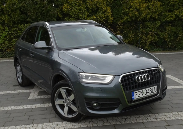 Audi Q3 cena 66700 przebieg: 152735, rok produkcji 2014 z Gniezno małe 301